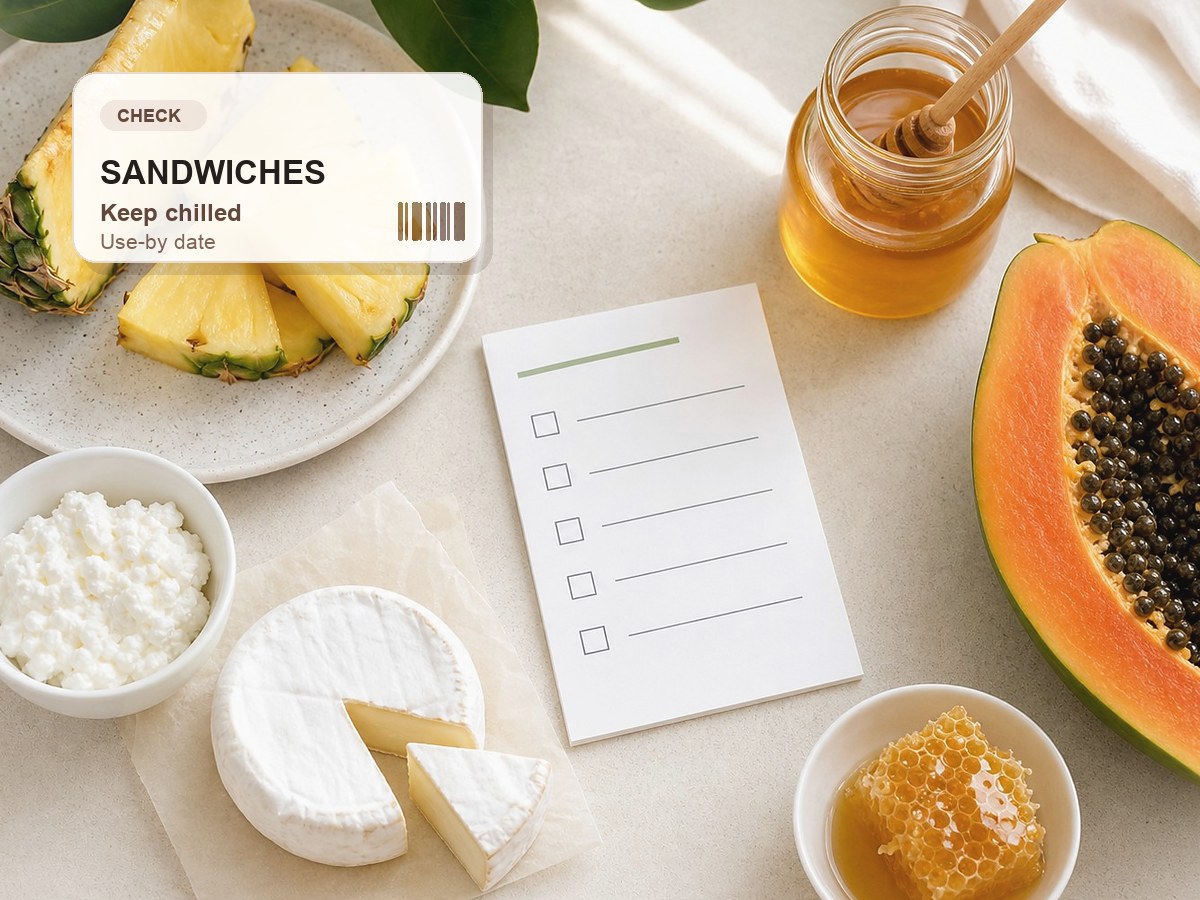 Pre-Packaged Sandwiches During Pregnancy: Chilled Label Checks pregnancy safety guide image