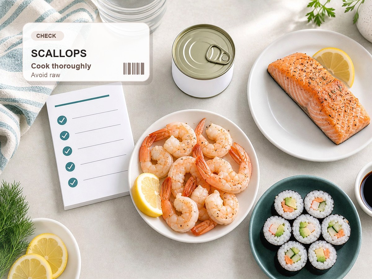 Are Scallops Safe During Pregnancy? pregnancy safety guide image