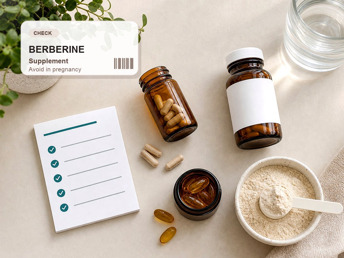 Is Berberine Safe During Pregnancy? pregnancy safety guide image