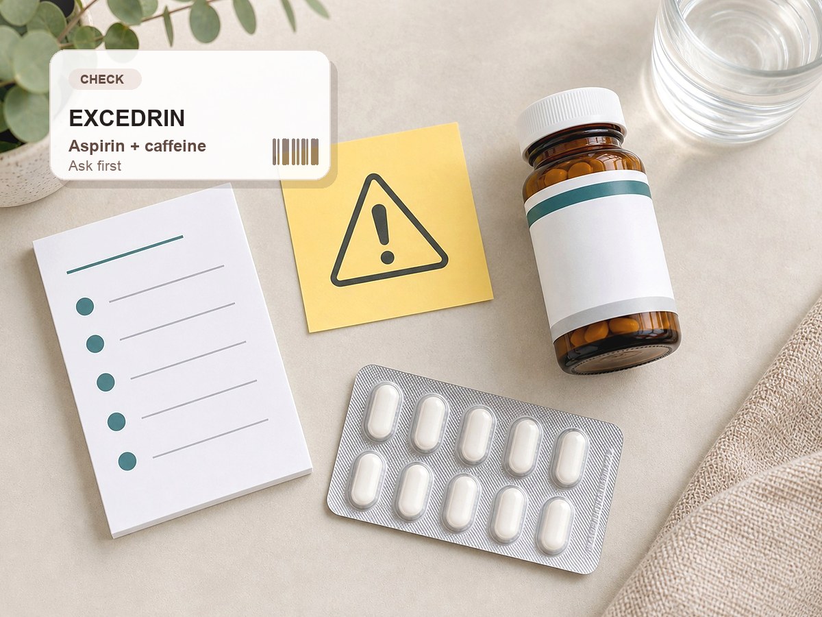Is Excedrin Safe During Pregnancy? pregnancy safety guide image